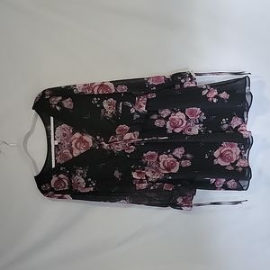 Black Floral Dress